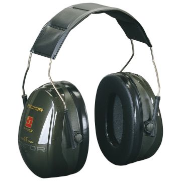 Casque antibruit 3M Peltor Optime II, avec arceau de tête