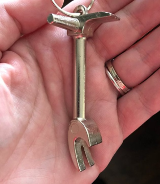  Flaschenöffner Halligan Schlüsselanhänger