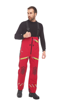 Surpantalon de pluie Courant ARK, rouge