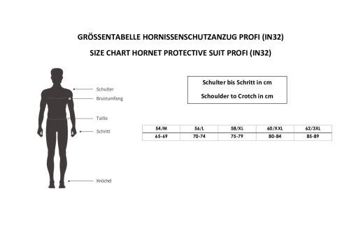 Hornissenschutzanzug Profi