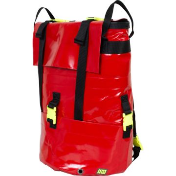 Rucksack Schlauchverlegung