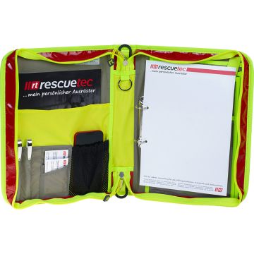 Carnet de route Organizer DIN A4, bâche rouge