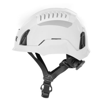 Casque de protection QUANTUM CABRIO, blanc/rouge