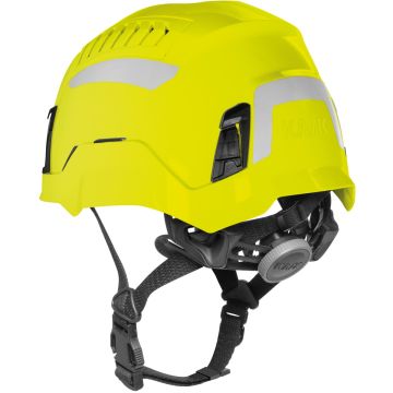 Casque de protection QUANTUM CABRIO, jaune fluo