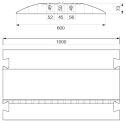 Kabelbrücke STANDARD 3-Kanal