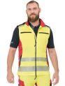 Gilet jaune-rouge fluorescent Phoenix Pro