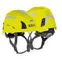 Casque de protection QUANTUM CABRIO, jaune fluo