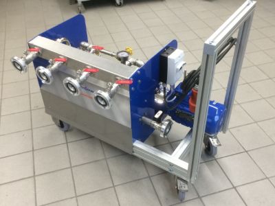 Fahrbare Elektroschlauchprüfpumpe Sp 710 – Bockermann