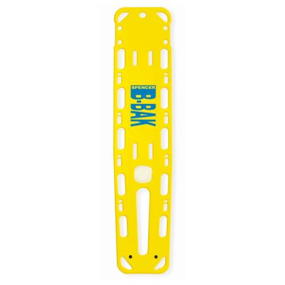 03.82442 Spineboard Spencer B-Bak avec pinces, jaune