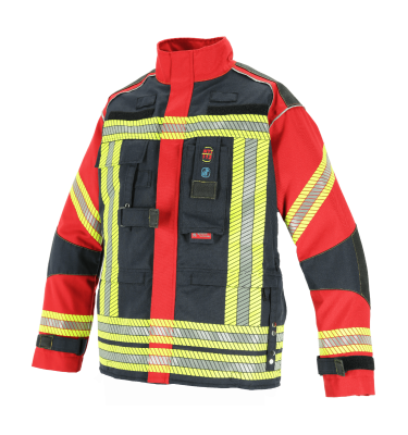 NTi Multiflex Einsatzjacke rot