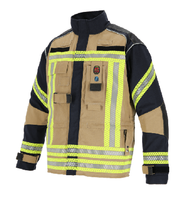 NTi Multiflex Einsatzjacke gold