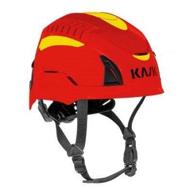 Casque de protection QUANTUM CABRIO, rouge/jaune